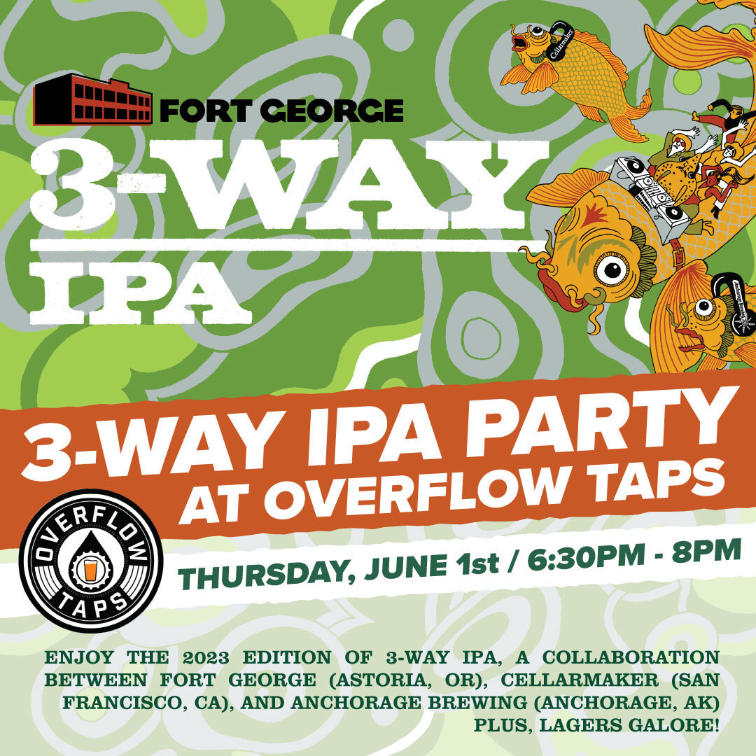 3Way IPA Release Party Overflow Taps